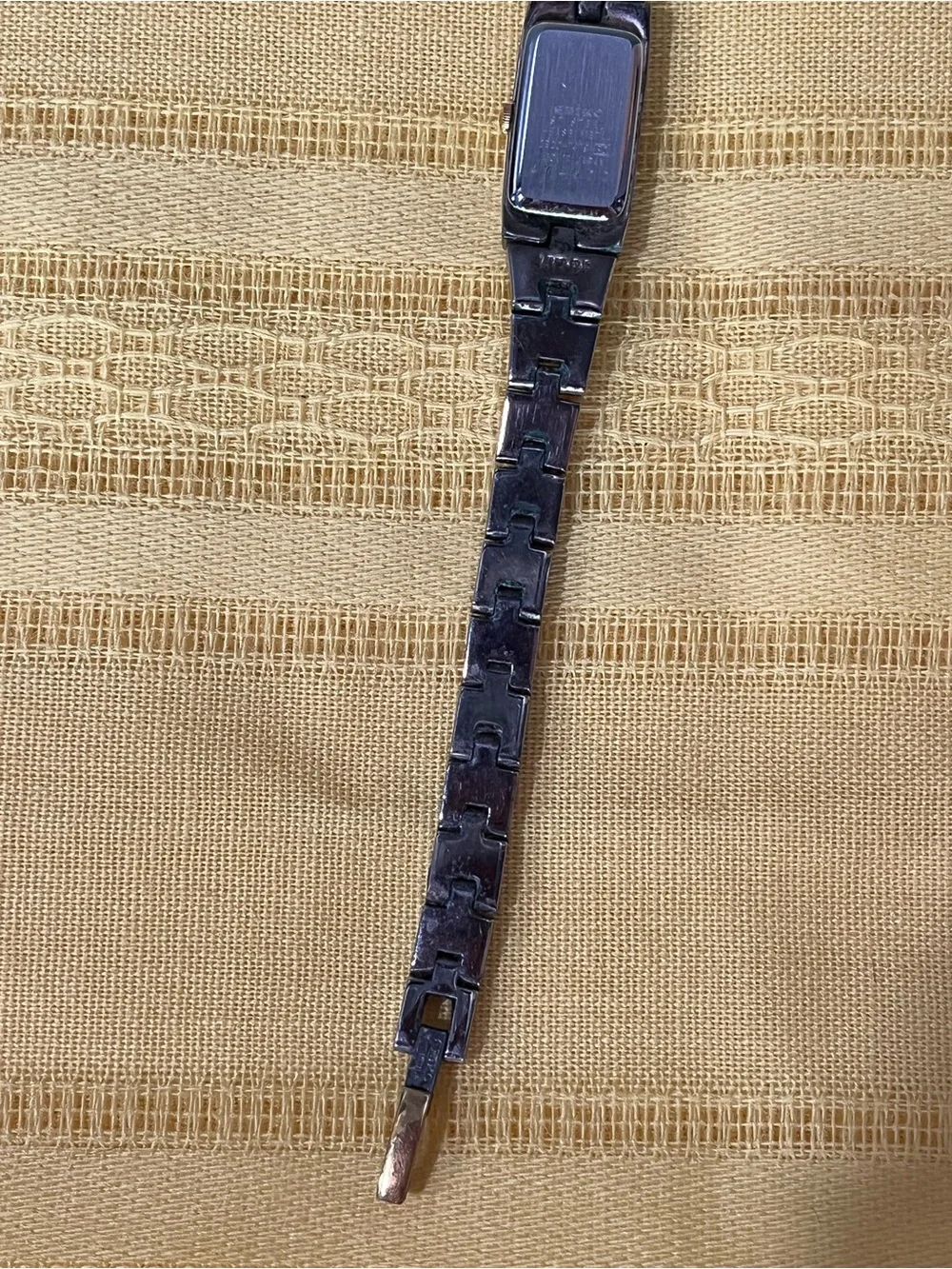 Vintage Seiko Two-Tone “Tank” Watch